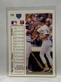 # 174 Mark McGwire  Oakland Athletics 1991 UD Baseball Cards
