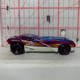 Red 50th Bye Focal II Track Stars Hot Wheels Diecast Car