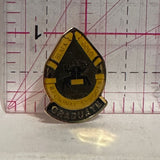 Black Gold Regional Schools Graduate Logo  Lapel Pin