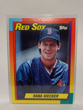 # 50T Dana Kiecker  Boston Red Sox 1990 Topps Baseball Cards