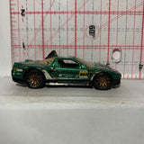 Green Acura NSX Race Course Thrill Racers Hot Wheels Diecast Car