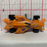 Orange Bad to the Blade 2013 Mcdonalds Hot Wheels Diecast Car