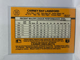 # 243 Carney Lansford  Oakland Athletics 1989 Donruss Baseball Cards