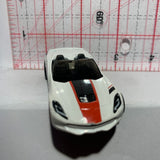 White '14 Corvette Stingray Hot Wheels Diecast Car