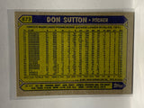 # 673 Don Sutton  Los Angeles Angels 1987 Topps Baseball Cards