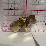 Alaska USA Friendship Flags  Lapel Pin