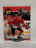 # 431 Mike Hudson  Chicago Blackhawks 90-91 Pro Set Hockey Cards