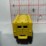 Yellow Extreme Vertical Panel Truck Fresh Metal Maisto Diecast Car