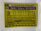 # 80T Junior Noboa  Montreal Expos 1990 Topps Baseball Cards