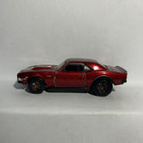 Red '68 COPO Camaro Hot Wheels Diecast Car