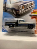 Silver 1978 Dodge Li'l Red Express Truck HW Hot Trucks FYF12 D7C3 2017 Long Card Hot Wheels Diecast Car