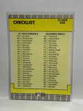 # 658 Checklist   1989 Fleer Baseball card