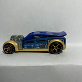 Blue Fast Cash Hot Wheels Diecast Car
