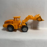Orange  Front End Loader 8157 Greenbrier Construction Diecast Car
