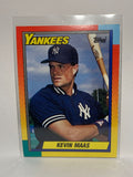 # 63T Kevin Maas  New York Yankees 1990 Topps Baseball Cards