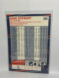 # 295 Dave Stewart  Oakland Athletics 1988 Fleer Baseball Cards