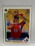 # 516 Mike Fitzgerald  Montreal Expos 1991 UD Baseball card