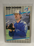 # 230 Mark Eichhorn  Toronto Blue Jays 1989 Fleer Baseball card