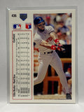 # 436 Ellis Burks  Boston Red Sox 1991 UD Baseball card