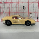 White Color Changers Ferrari Testarossa Hot Wheels Diecast Car
