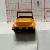 Orange  Construction Corp Jeep Unbranded Construction Diecast Car