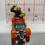 Green T-Machines Moon Chasers Michelangelo TMNT Playmates Diecast Car