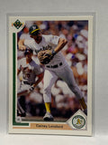 # 194 Carney Lansford  Oakland Athletics 1991 UD Baseball card