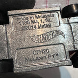 Black McLaren P1 CFH20 2014 Hot Wheels Diecast Car