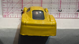 Yellow Flames Sports Racer Unbranded Diecast Car