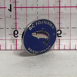 BC Fisheries Participant Salmon  Lapel Pin