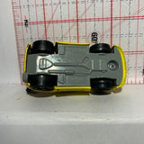 Yellow Toyota Supra Tooned Hot Wheels Diecast Car