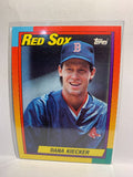 # 50T Dana Kiecker  Boston Red Sox 1990 Topps Baseball Cards