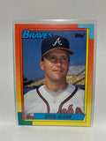 # 84T Greg Olson  Atlanta Braves 1990 Topps Baseball Cards