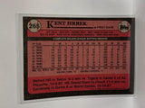 # 265 Kent Hrbek  Minnesota Twins 1989 Topps Baseball Cards