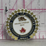 The Town of Mitchell Ontario  Lapel Pin