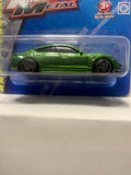 Green Porsche Taycan Turbo S Fresh Metal 2018 Short Card Maisto Diecast Car