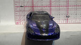 Purple Dodge Viper 1/60 2016 Majorette Diecast Car