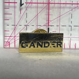 Gander Newfoundland Airplane  Lapel Pin