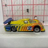 Yellow Sauber Group C Racer Matchbox Diecast Car