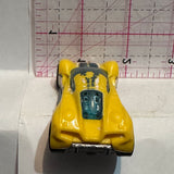 Yellow Crescendo DTX04 2016 Hot Wheels Diecast Car