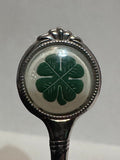 Green Shamrock Misc Souvenir Spoon