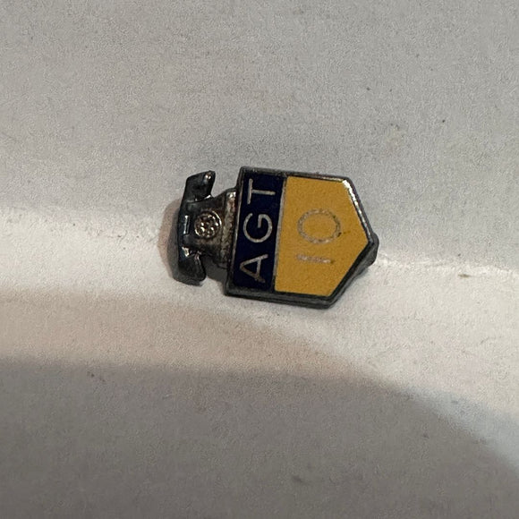 AGT 10 Year Telephone  Lapel Pin