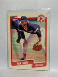 # 273 Nick Esasky  Boston Red Sox 1990 Fleer Baseball Cards