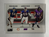 # 302 Brian Urlancher Lawrence Taylor Ray Lewis 3D  2021 Score Football Cards