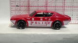 Red Police Nissan Skyline GTR X0092 2011 Hot Wheels Diecast Car