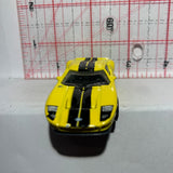Yellow 2005 Ford GT MB671 1/62 Matchbox Diecast Car