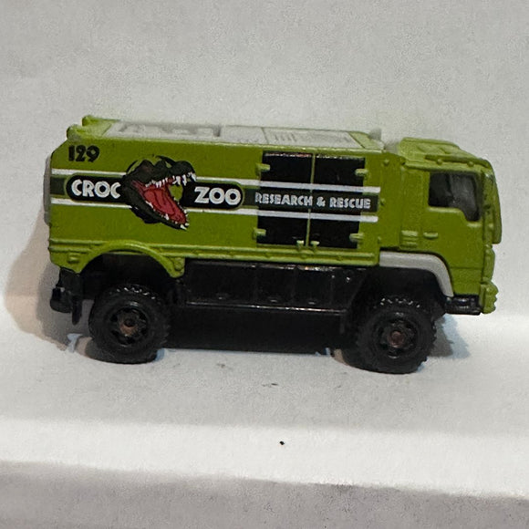 Green Croc Zoo Research & Rescue Desert Thunder V16 MB712 2006 Matchbox Diecast Car