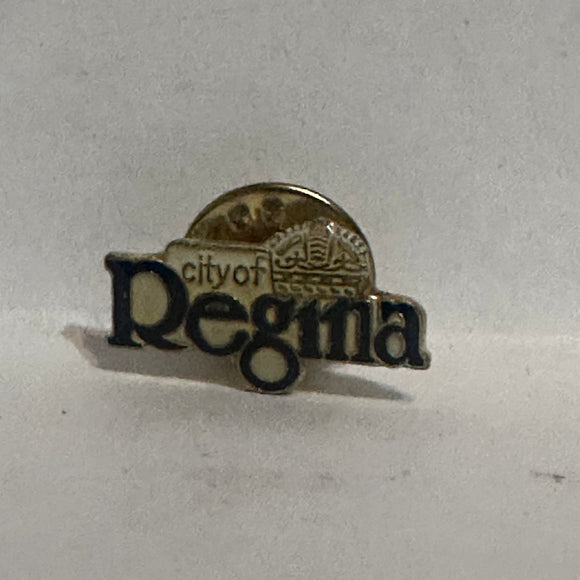 City of Regina Saskatchewan Logo  Lapel Pin