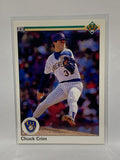 # 511 Chuck Crim  Milwaukee Brewers 1990 UD Baseball Cards