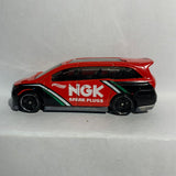 Red NGK Spark Plugs Honda Odyssey DHP26 HW Speed Graphics Hot Wheels Diecast Car